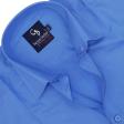 Plain Twelight Blue Shirt : Business