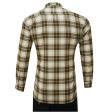 Checks Brown Shirt : Business