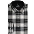 Checks Gray Shirt : Business