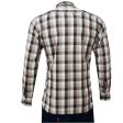 Checks Brown Shirt : Business