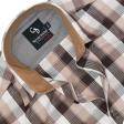 Checks Brown Shirt : Business
