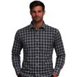 Checks Gray Shirt : Business