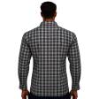 Checks Gray Shirt : Business