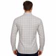 Checks Gray Shirt : Business