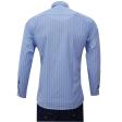 Stripes Blue Shirt : Business