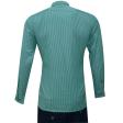 Stripes Dark Green Shirt : Business