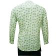 Print Green Shirt : Party