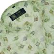 Print Green Shirt : Party