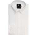 Self Design White Shirt : Business