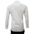 Self Design White Shirt : Business