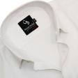Self Design White Shirt : Business