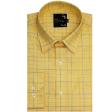 Checks Lemon Shirt : Business