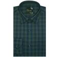 Stripes Dark Green Shirt : Business