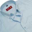 Self Design Light Blue Shirt : Business