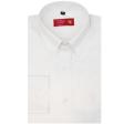 Self Design White Shirt : Business