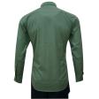 Self Design Green Shirt : Business
