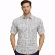Print Gray Shirt : Ditto