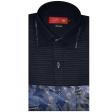 Combination Navy Blue Shirt : Ditto