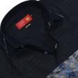 Combination Navy Blue Shirt : Ditto