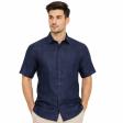 Plain Navy Blue Shirt : Ditto