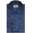 Print Blue Shirt : Ditto
