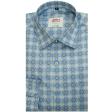 Print Blue Shirt : Ditto