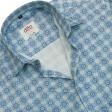 Print Blue Shirt : Ditto