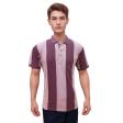 Stripes Mauve T-shirt : Regular