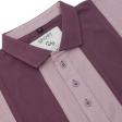 Stripes Mauve T-shirt : Regular