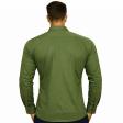 Plain Dark Green Shirt : Business