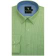 Stripes Green Shirt : Business
