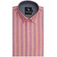 Stripes Pink Shirt : Business