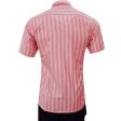 Stripes Pink Shirt : Business