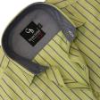 Stripes Green Shirt : Business