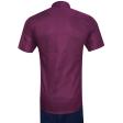 Self Design Mauve Shirt : Ditto