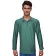 Self Design Green Shirt : Ditto