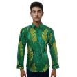 Print Green Shirt : Ditto