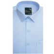 Self Design Blue Shirt : Business
