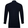 Combination Navy Blue Shirt : Ditto