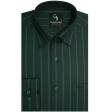 Stripes Green Shirt : Business