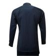 Stripes Navy Blue Shirt : Business