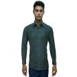 Checks Green Shirt : Business