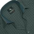 Checks Green Shirt : Business