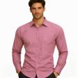 Plain Peach Shirt : Business