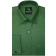 Self Design Green Shirt : Business