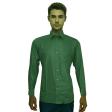 Self Design Green Shirt : Business