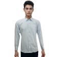 Self Design Light Blue Shirt : Business