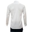 Self Design White Shirt : Business