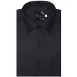 Self Design Black Shirt : Business