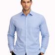 Plain Light Blue Shirt : Business
